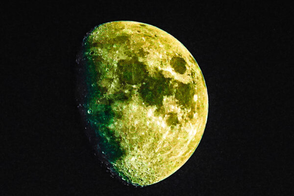 Gibbous moon