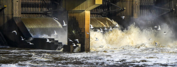 Barnett Reservoir Spillway